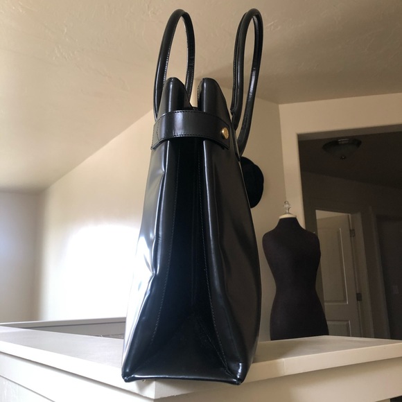 Large Gucci Leather Tote Bag - Picture 10 of 13